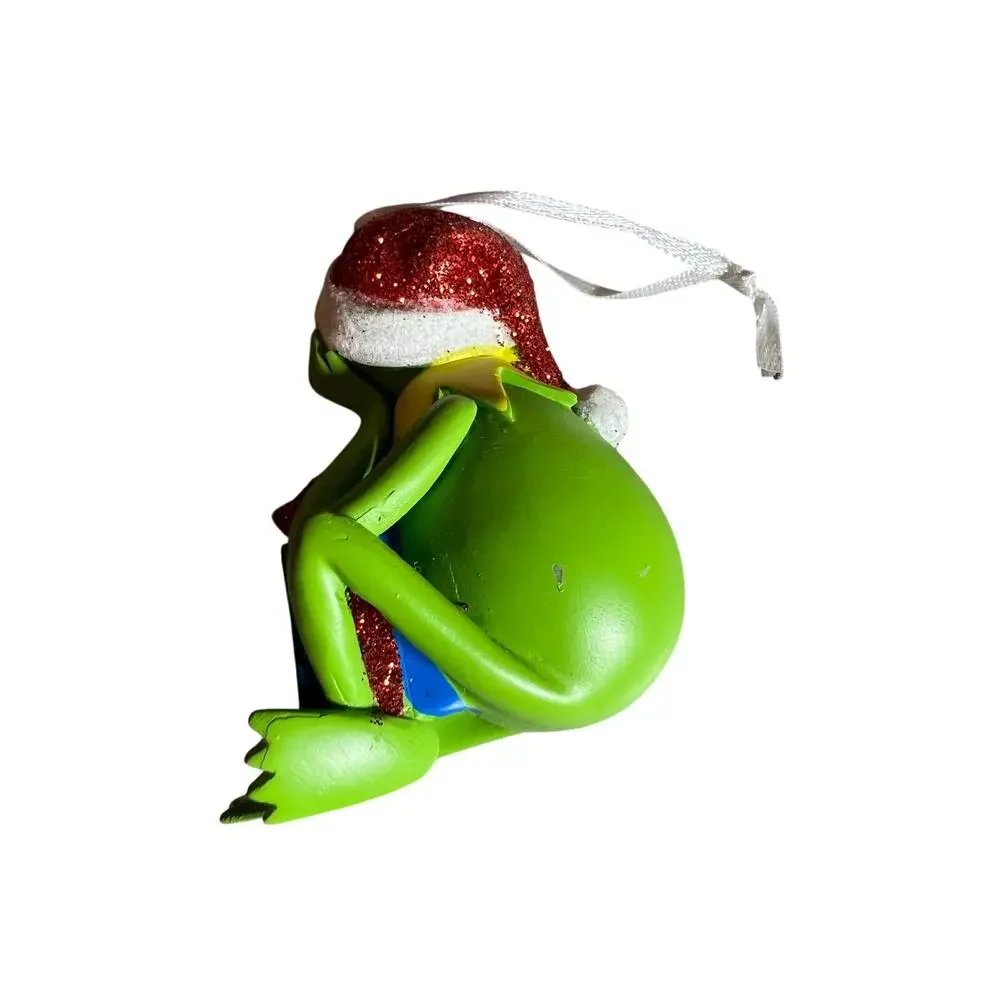 Hallmark Kermit The Frog Muppets christmas holiday Christmas tree ornament NEW